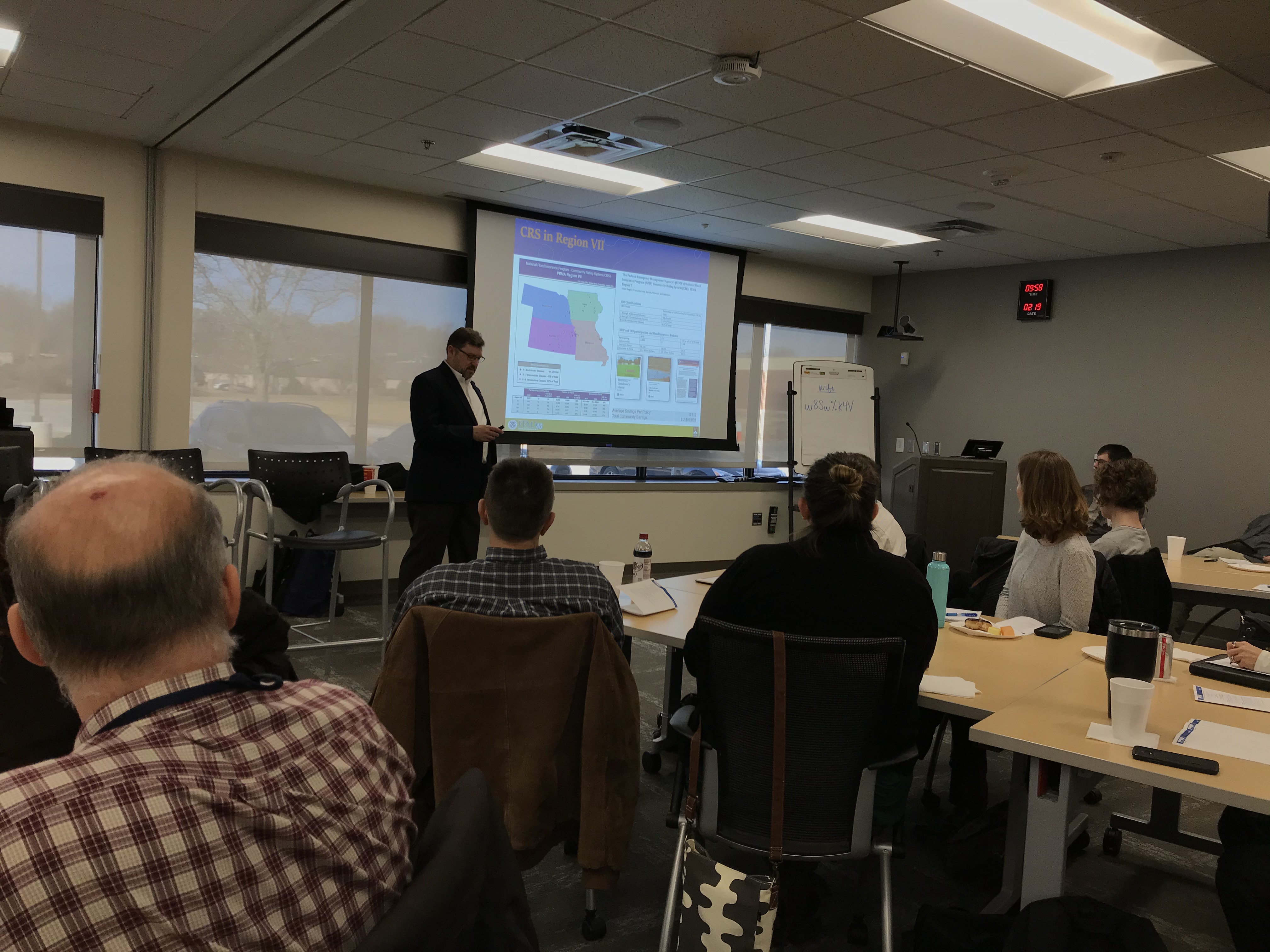 Photo of Todd Tucker, 2020 CRS Workshop kick-off